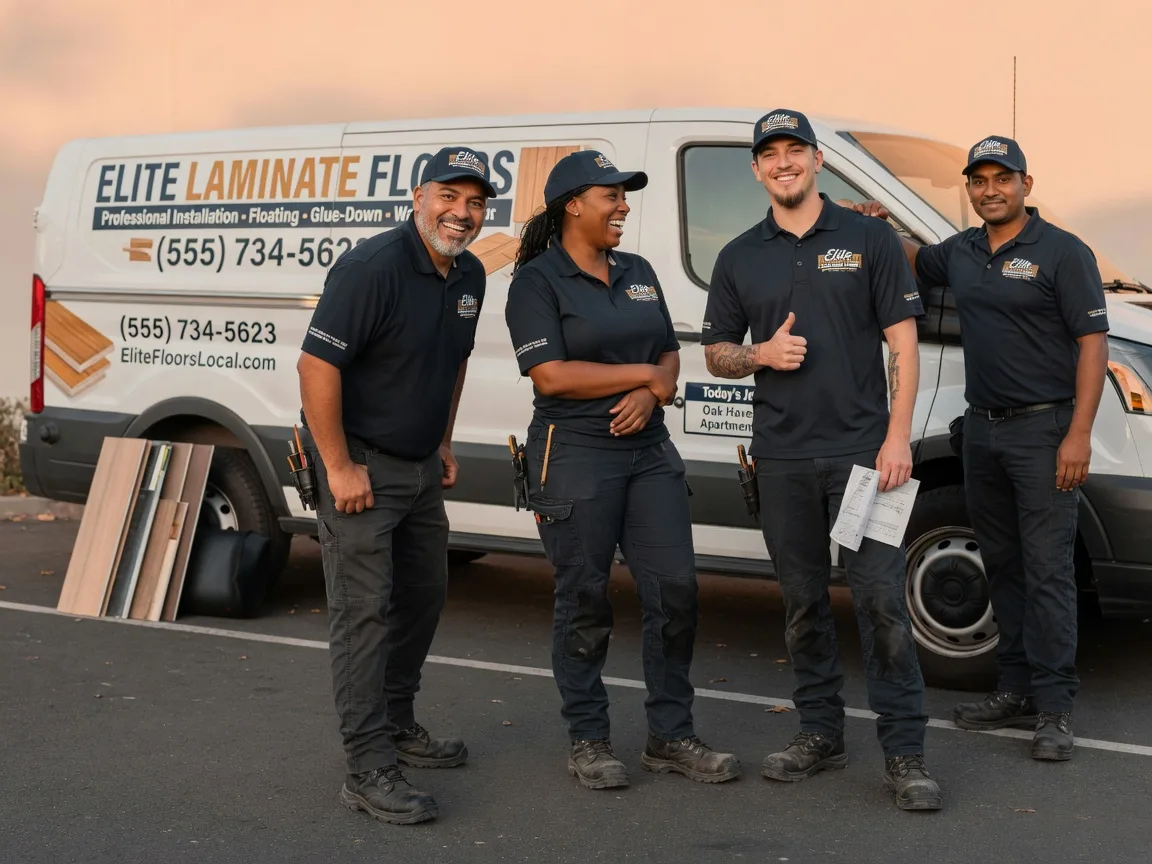 Laminate flooring installation company in Lewis, KS
